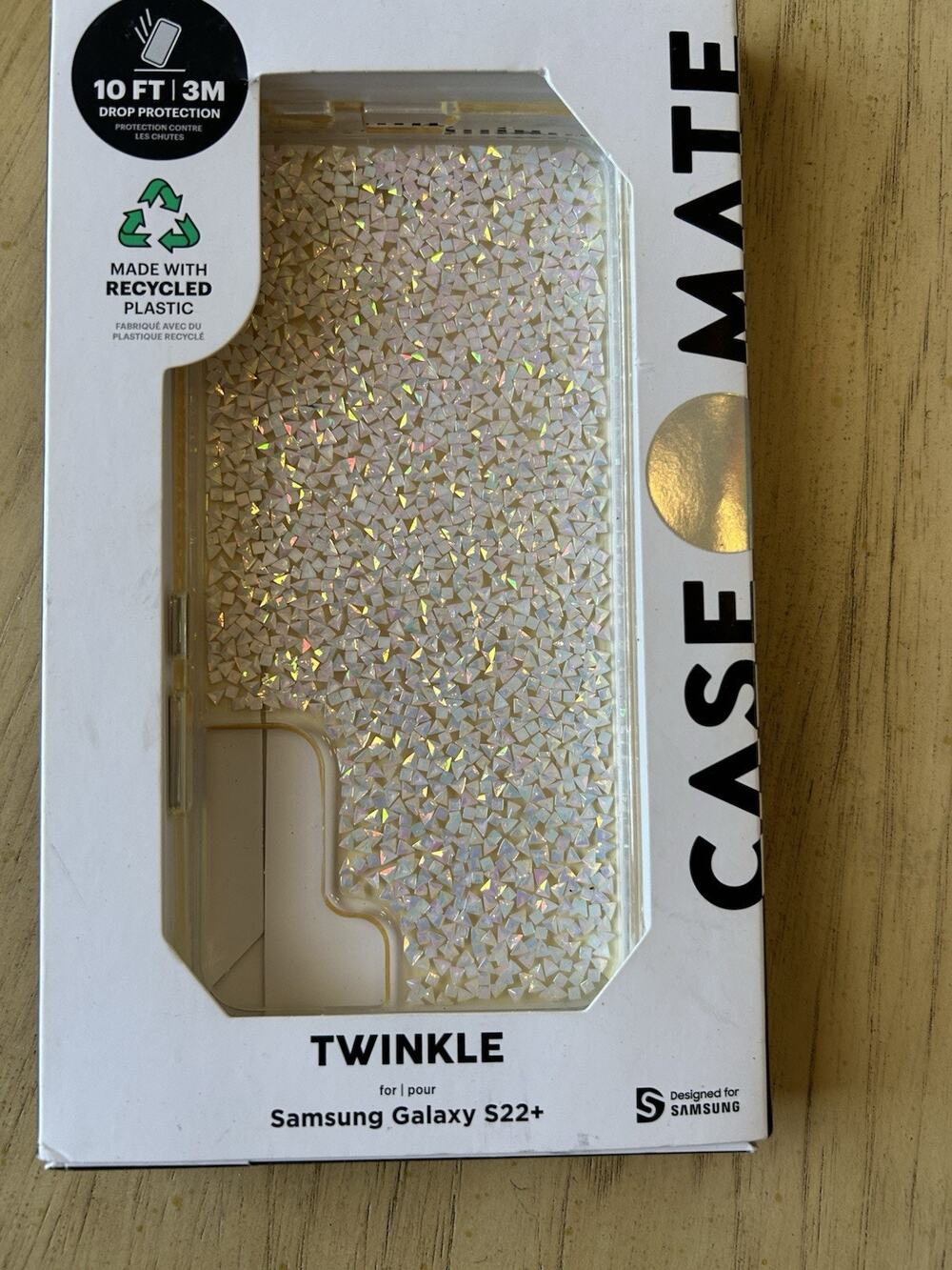 Case-Mate Twinkle Series Hard Case for Samsung Galaxy (S22+) - Diamond